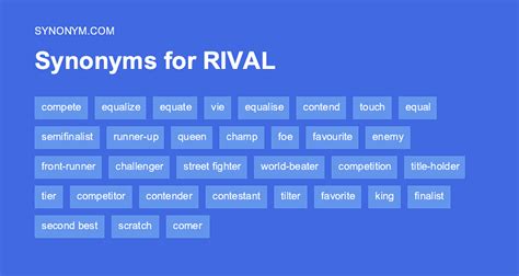 rival synonym.